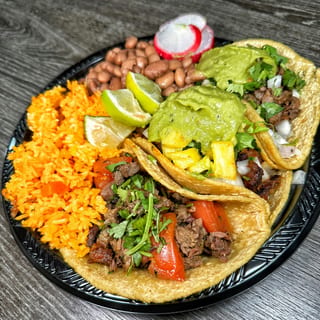 Any 3 Tacos Plate