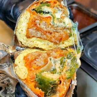 Chile Relleno Breakfast Burrito