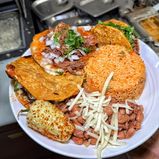 Birria Sampler Plate