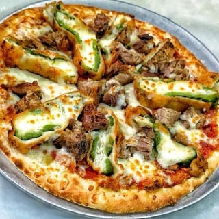Chile Relleno Con Chicharron Pizza