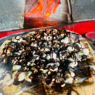 Rocky Road Pizza Crepe