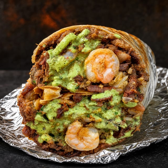 Surf & Turf Burrito.