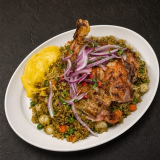 Arroz Con Pollo (a la Brasa)