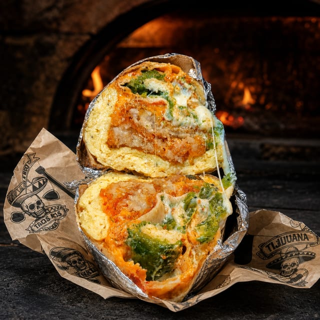 Chile Relleno Breakfast Burrito.